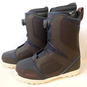Thirtytwo Mens Snowboard Brown Boa Boots Size 10.5
